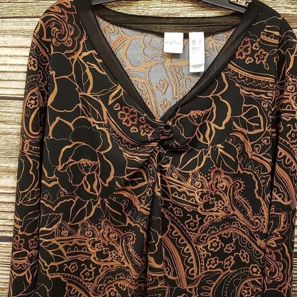 Emma James mid Sleeve Pullover top size XL Pre-own - Picture 3 of 5